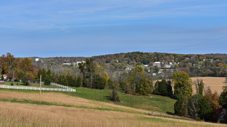 View of Paoli landscape