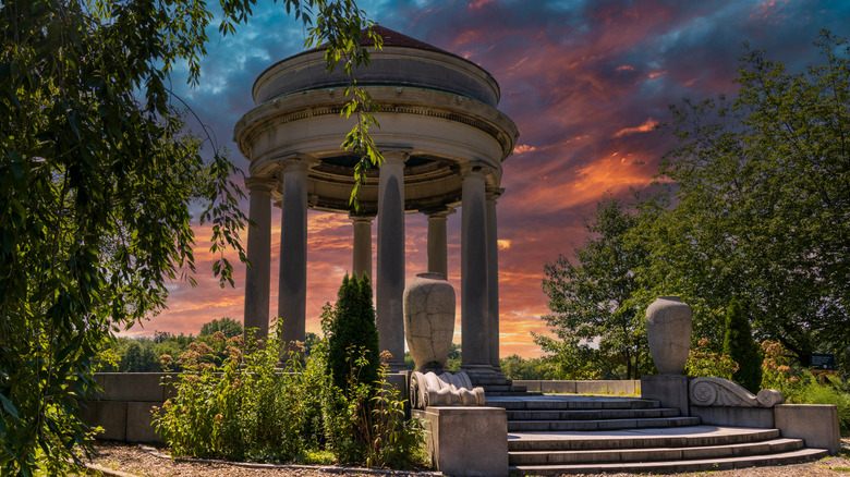 Gazebo at FDR Park in Philadelphia, Pennsylvania