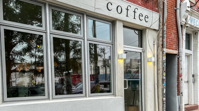 the exterior of persimmon coffee