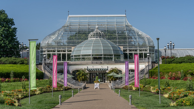 Phipps Conservatory and Botanical Gardens, located in Schenley Park in Pittsburgh