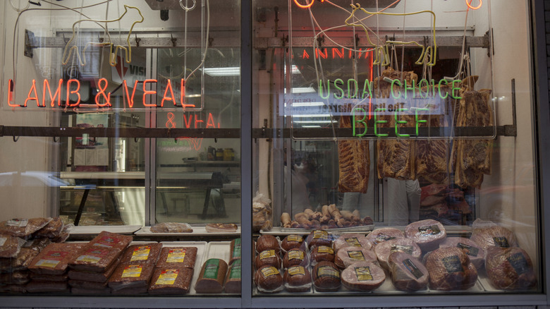 A meat market in Philadelphia