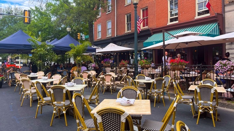 West Chester open air street market