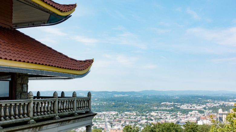 Views over Reading, Pennsylvania from the Reading Pagoda