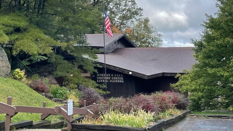 Visitors Center at Laurel Caverns State Park, Farmington, Pennsylvania