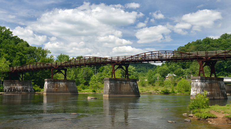 Bridge over Youghiogheny River at Ohiopyle State Park