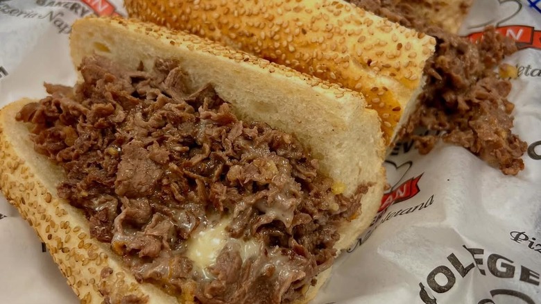 Cheesesteak from Collegeville Italian Bakery
