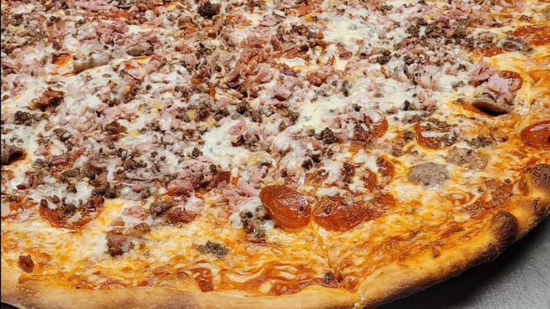 Extremely large pizza in Kennesaw, Georgia