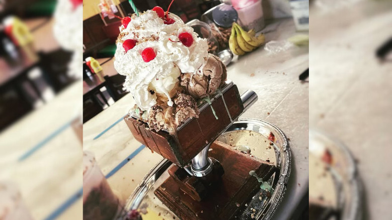 The Kitchen Sink sundae at San Francisco Creamery Co