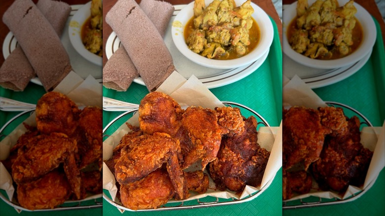 Fried chicken from Doro Bet