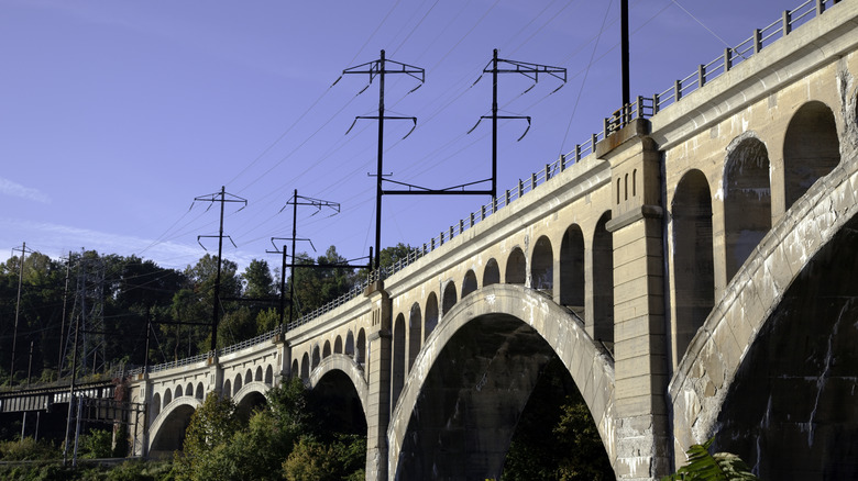 The Manayunk Bridge in Philadelphia