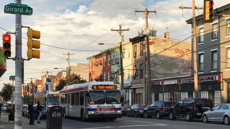 street in Brewerytown Philadelphia