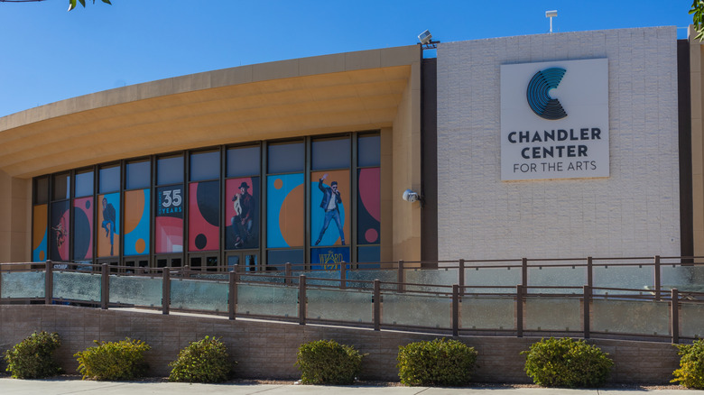 Municipal court building in downtown Chandler, Arizona