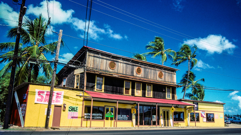 Surf shop in Haleiwa