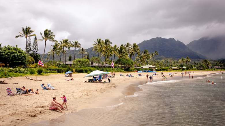 Hanalei Bay Beach