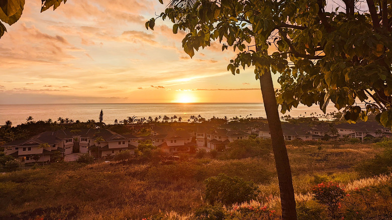 Sunset on Keauhou