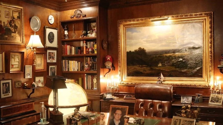 The study room in the Bayernhoof Museum