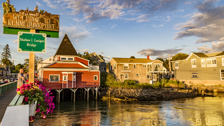 Charming coastal town of Kennebunkport, Maine