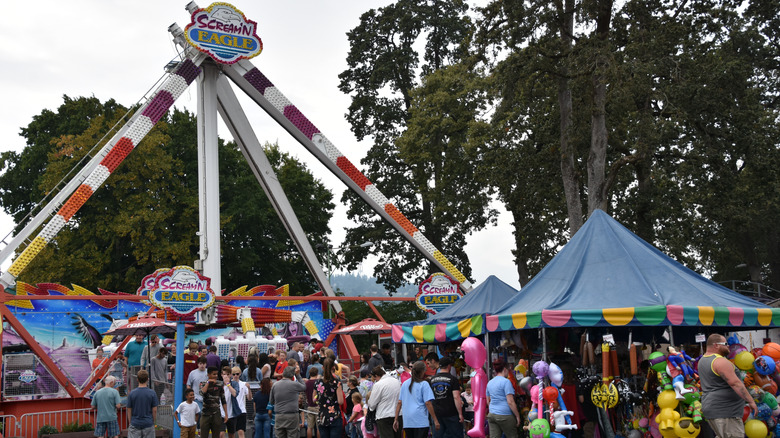 The Screamin' Eagle at Oaks Amusement Park