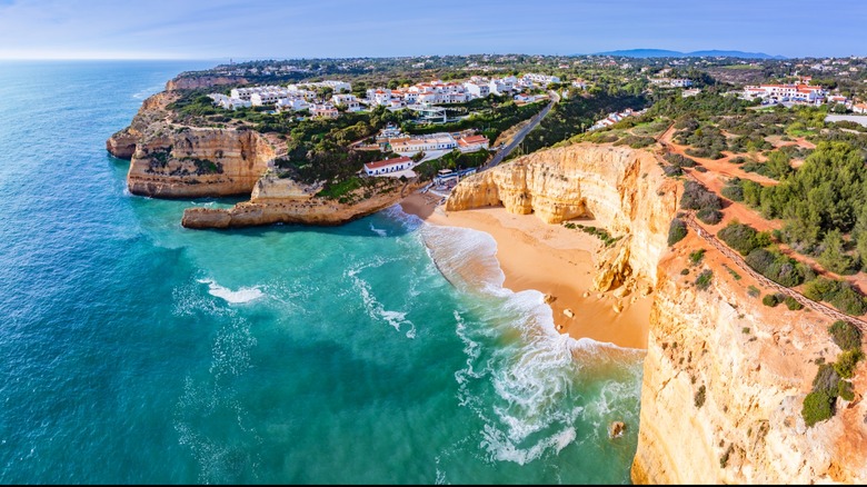 Breathtaking coastline in Portugal