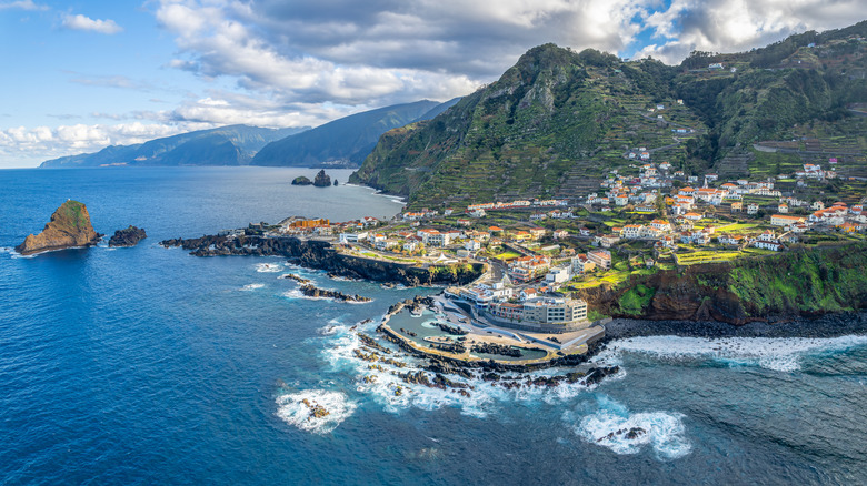 Porto Moniz Village in Madeira Island