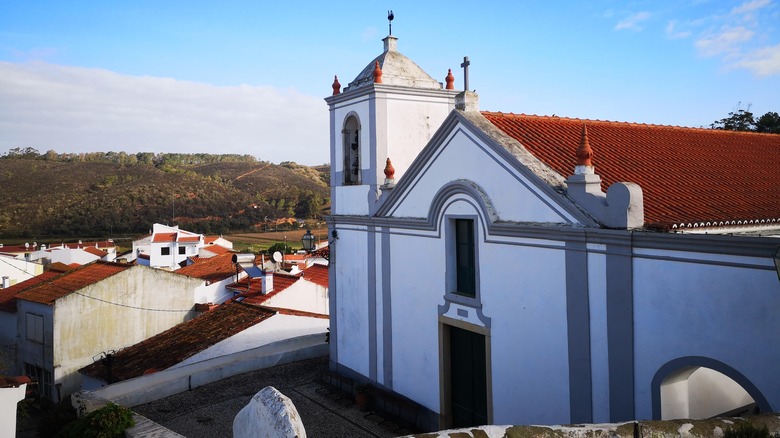 Church rooftop in Odeceixe