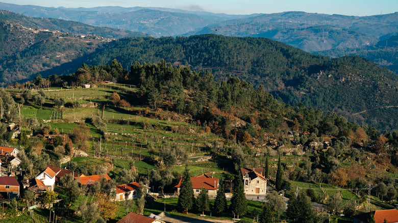 village in mountains of Peneda-Gerês
