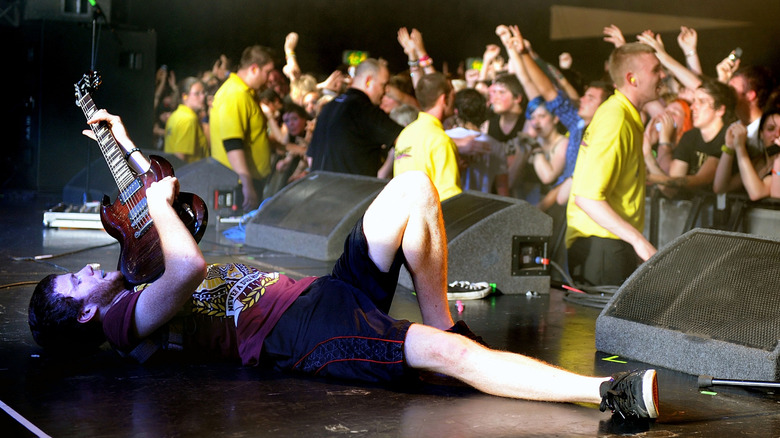 Rock band Enter Shakiri perform in Preston to a busy crowd