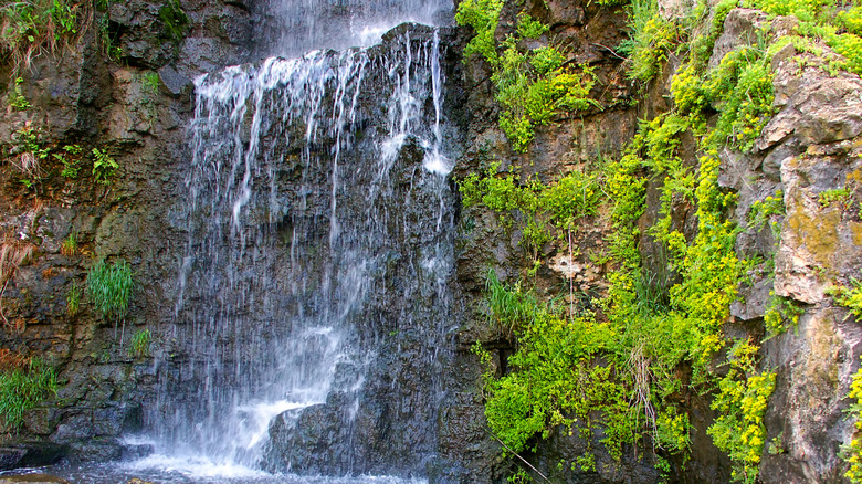 Waterfall at Krape Park, Freeport, Illinois