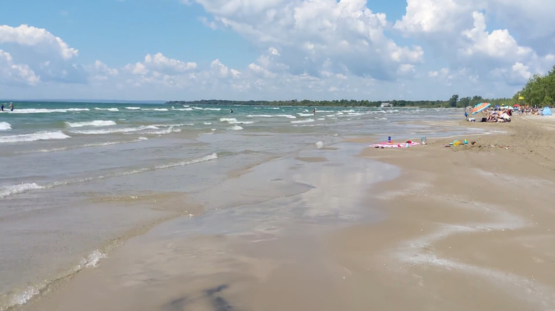 The beach at North Beach Provincial Park
