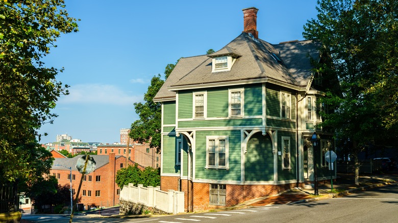historic buildings in College Hill, Providence, Rhode Island