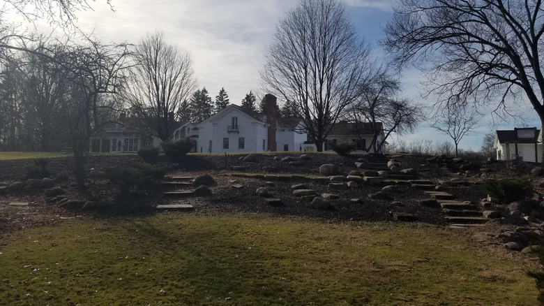The 40-room manor at Quail Hollow State Park in Ohio