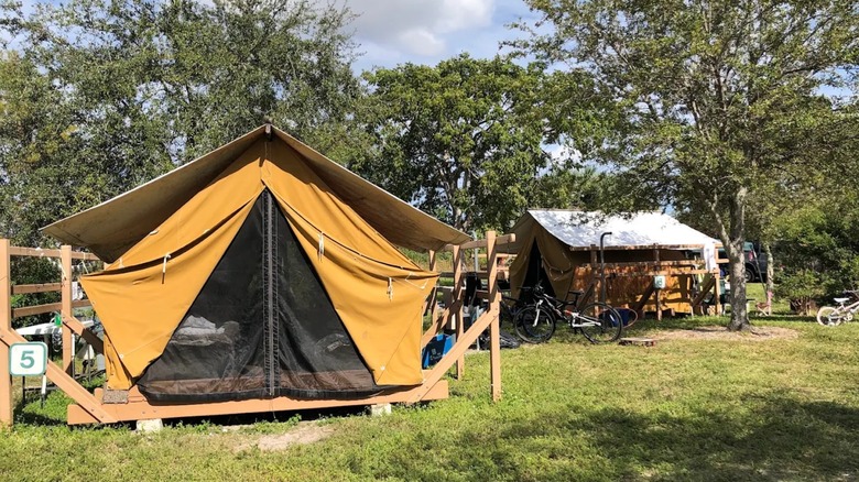 Camping at Quiet Waters Park