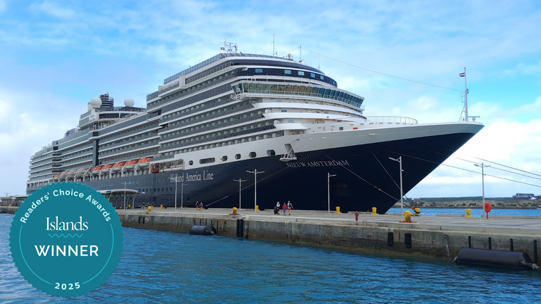 Nieuw Amsterdam, Holland America Line at port