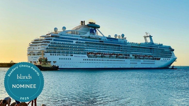 Coral Princess, Princess Cruises at sea