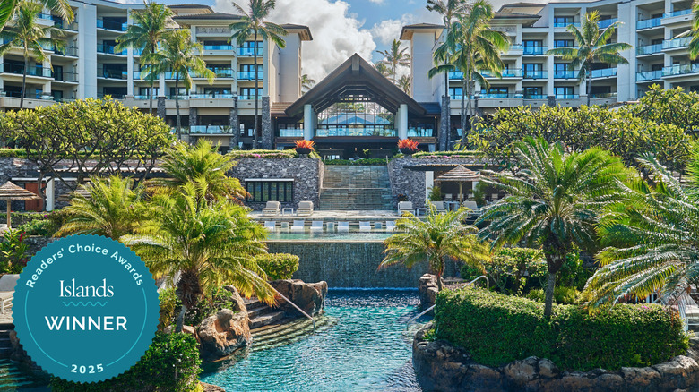 Infinity pool at Montage Kapalua Bay