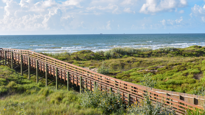 Port Aransas Beach in Texas