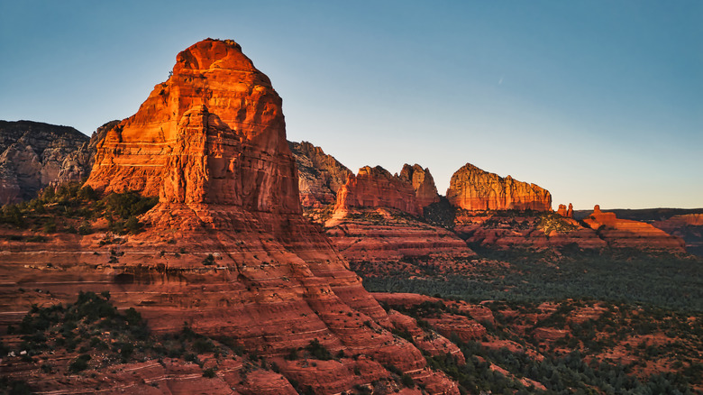 A view of the Buttes in Sedona