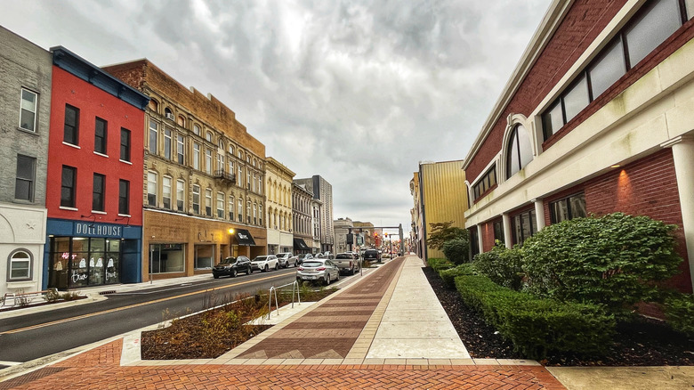 A view of downtown Richmond, Indiana