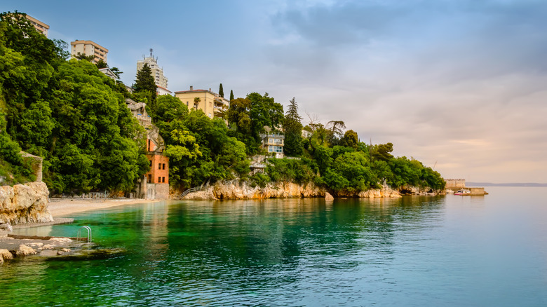 Glavanovo beach in Rijeka
