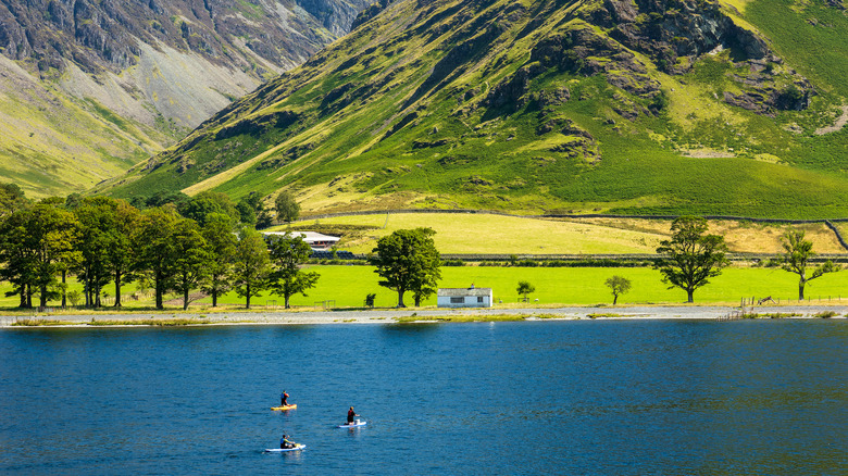 Kayaking and paddleboarding in UK's Lake District