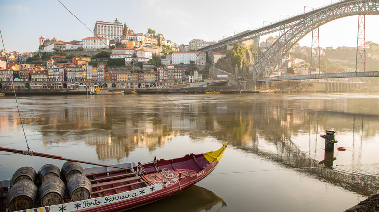 The Douro River in Porto