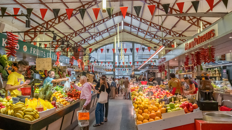 Les Halles de Biarritz in Biarritz, France