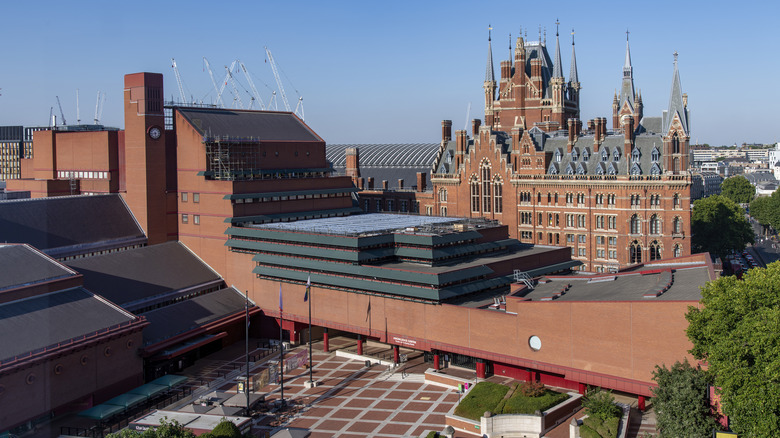 Exterior of the British Library