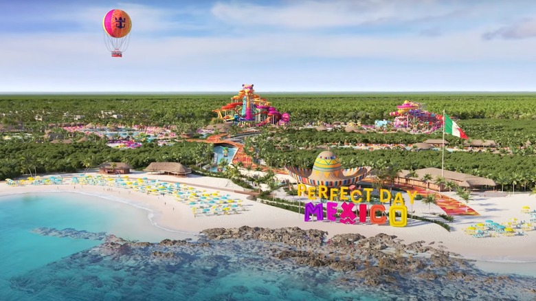 A mock-up of what Perfect Day Mexico will look like