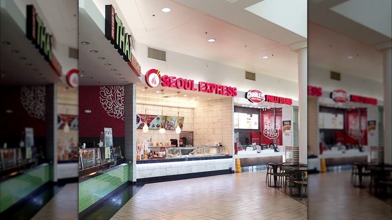 Food court at Arden Fair in Sacramento
