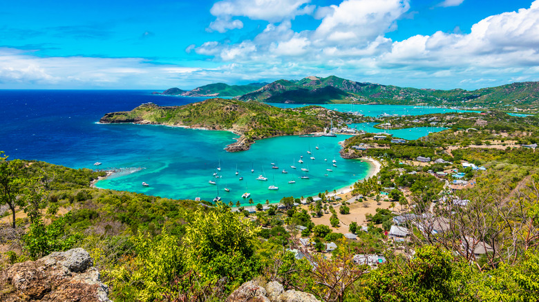 View of Antigua and Barbuda