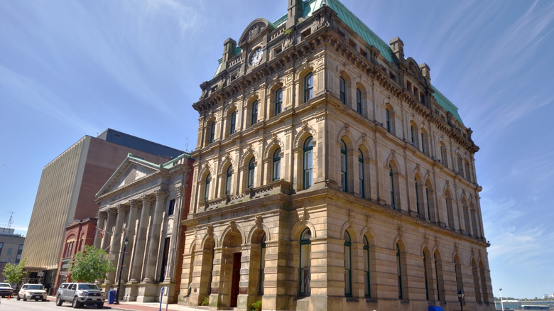 The Old Post Office historic building in Saint John