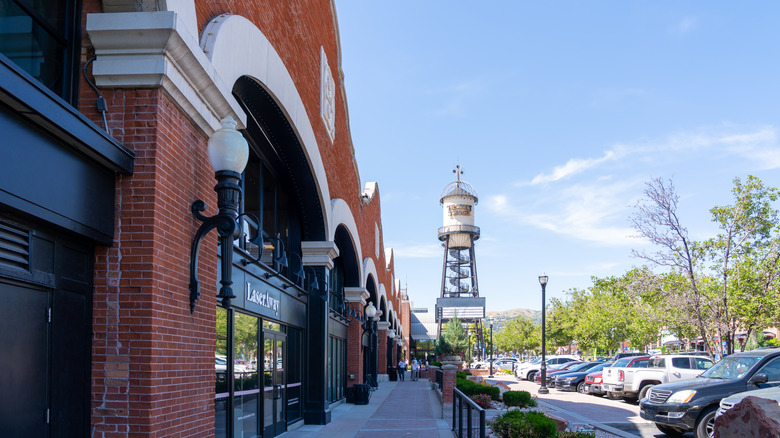 The facade of Historic Trolley Square