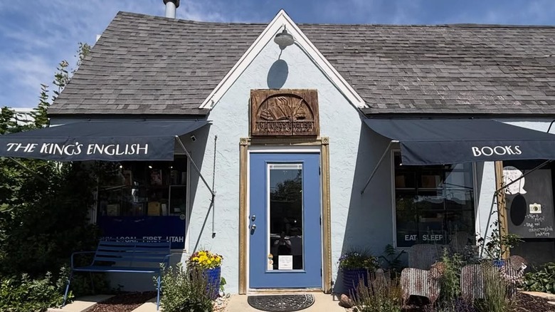 The facade of The King's English bookstore in Central City