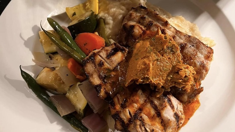 Dish from Boudro's Texas Bist